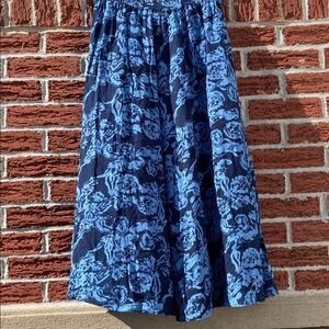 Orvis Bohemian Maxi Skirt Size S Vintage
